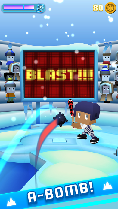 Blocky Baseball: Home Run Hero Screenshot