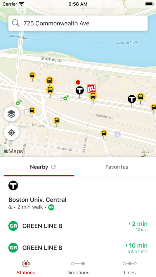 #6. Terrier Transit (iOS) 由: Boston University