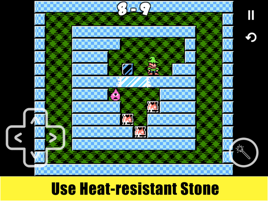 Fire & Ice Puzzles iPad screenshot