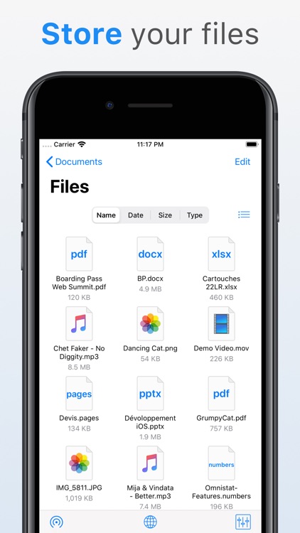 File Manager  Wireless Storage