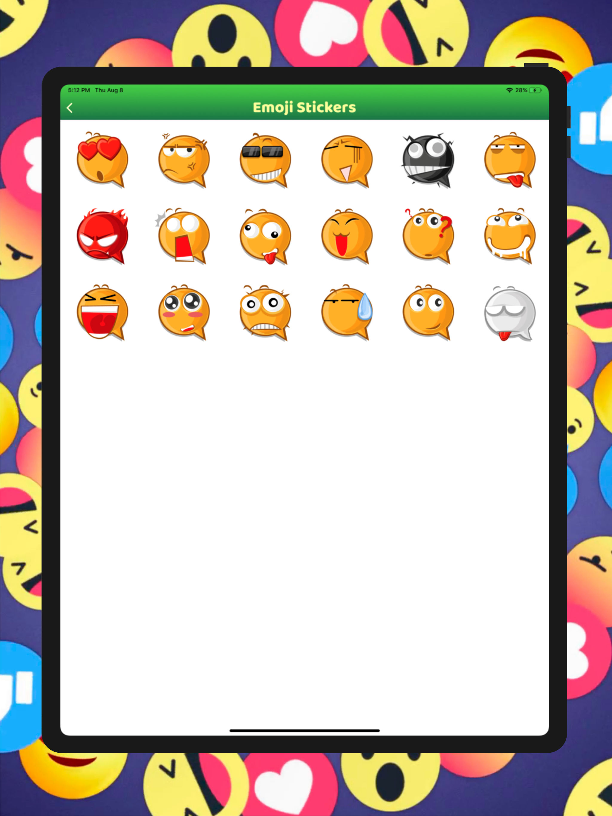 Emoji Face Stickers