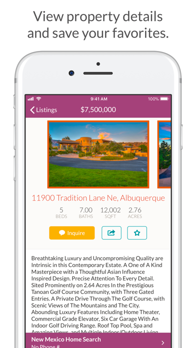 Screenshot #2 pour NewMexicoHomeSearch.com