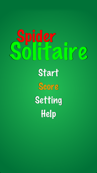 Spider Solitaire pico Screenshot