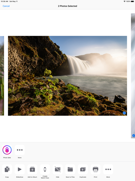 Photo Safe - private photos iPad screenshot 5 - Photo & Video app