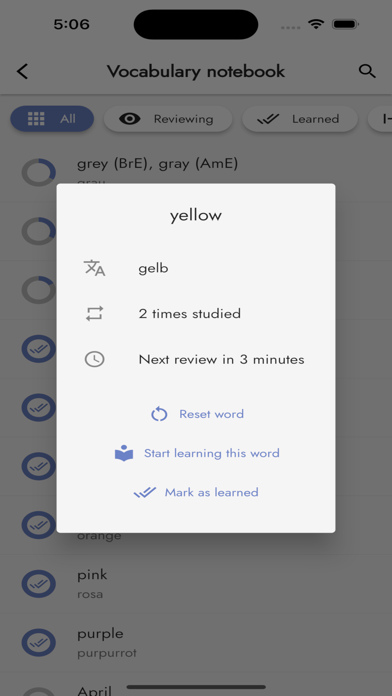 Wordmit – English Vocabulary Screenshot