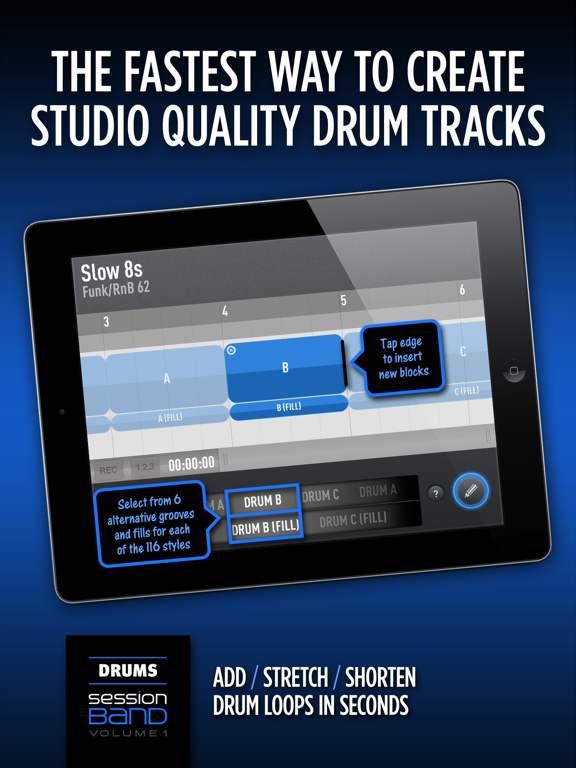 Screenshot #5 pour SessionBand Drums 1