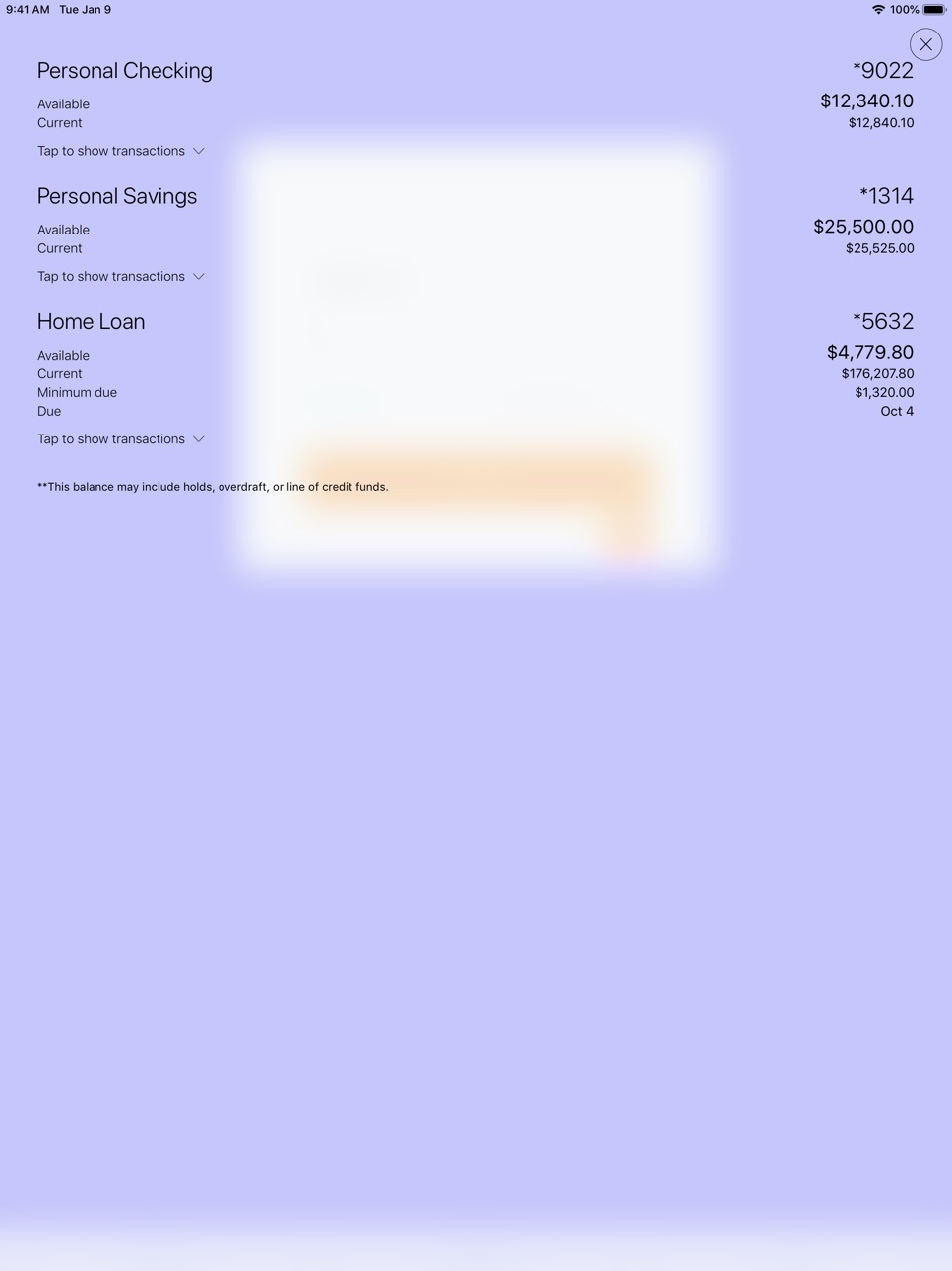 iPad screenshot