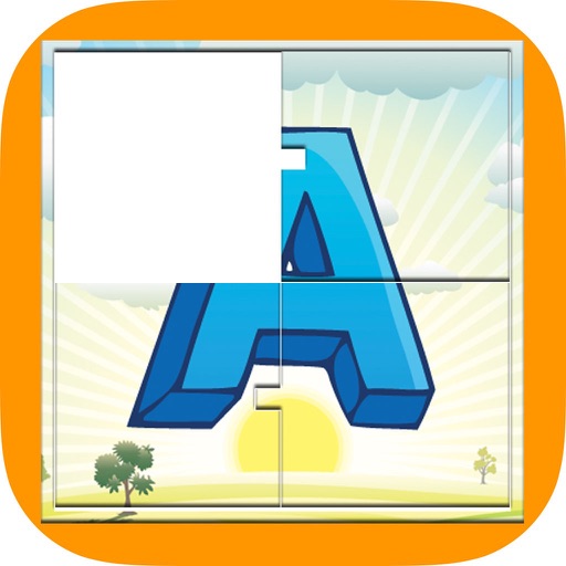 ABC Jigsaw Puzzle 4 Pieces Icon