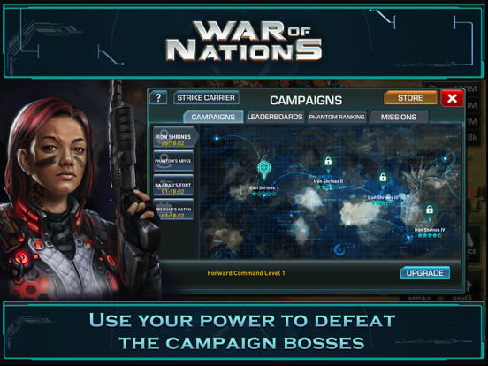War of Nations: PvP Conflict iPad app afbeelding 5