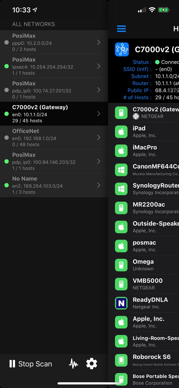 iPhone screenshot