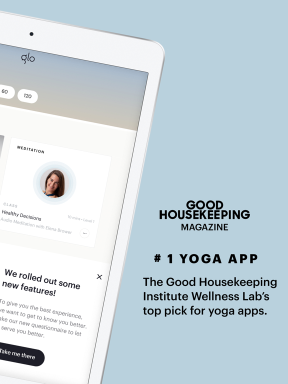 YogaGlo – Yoga and meditation video classes screenshot