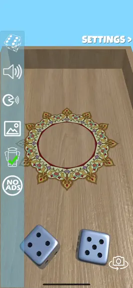 Game screenshot Talking Dice Roller 3D apk