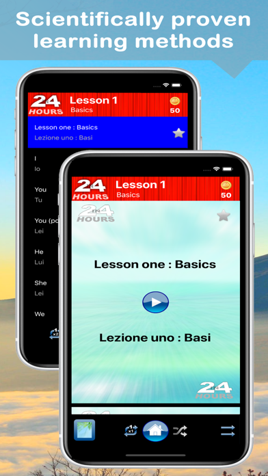 How to cancel & delete In 24 Hours Learn Italian from iphone & ipad 2