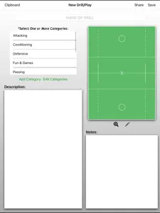 Lacrosse ClipPad screenshot #2 for iPad