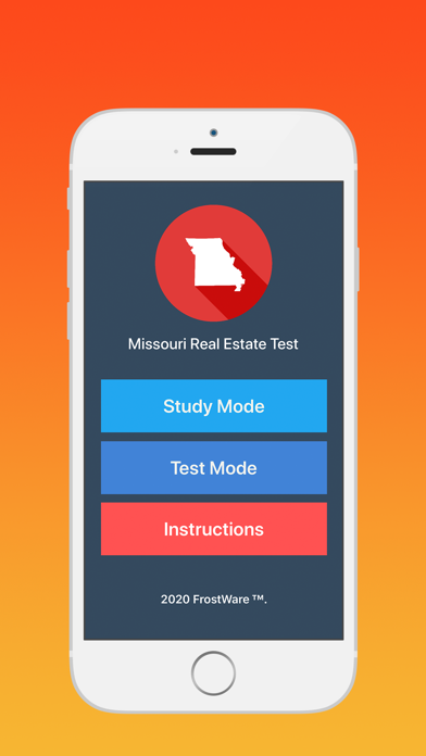 Screenshot #1 pour Missouri - Real Estate Test