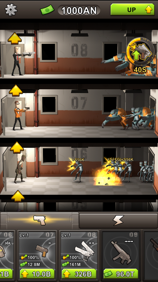 #3. Zombie Tower Idle (iOS) Bởi: 洁 任