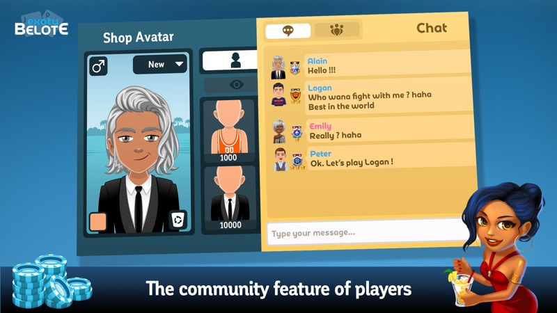Belote & Coinche online screenshot 6