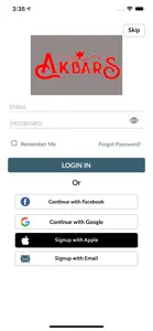 Akbars Catering screenshot #5 for iPhone