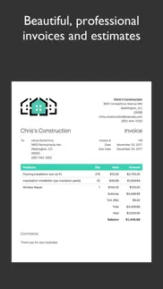 jotnot invoice iphone screenshot 1