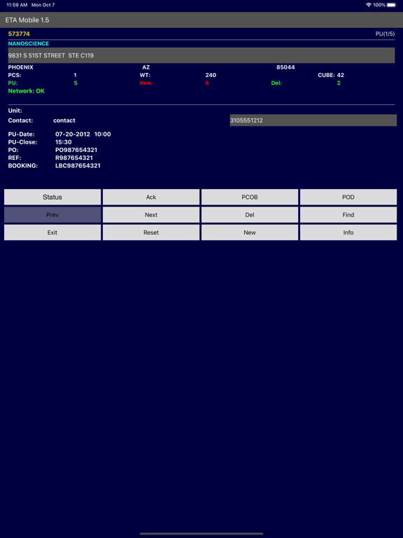 ETAConnect ETAMobile