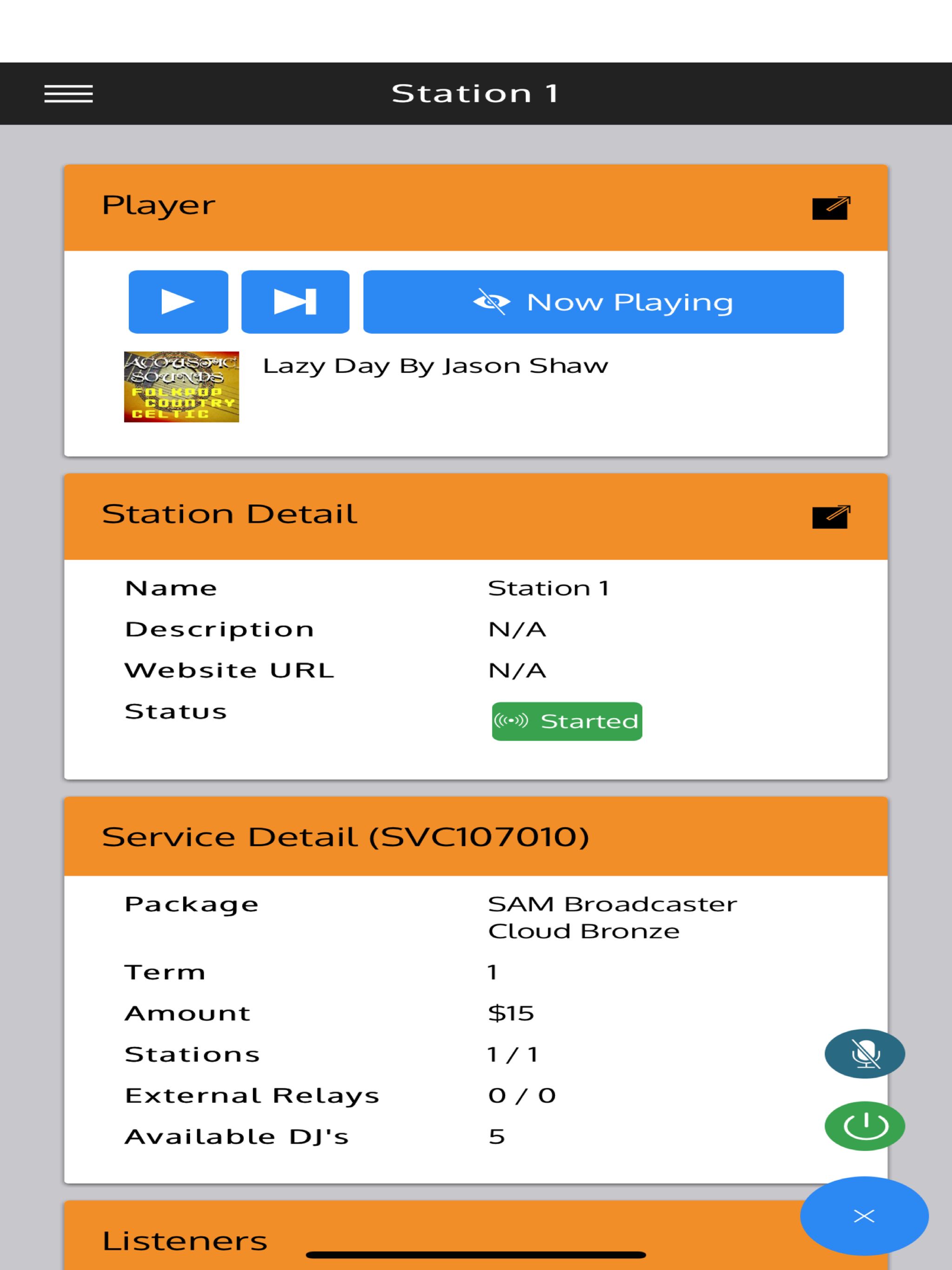 SAM Broadcaster Cloud screenshot 9