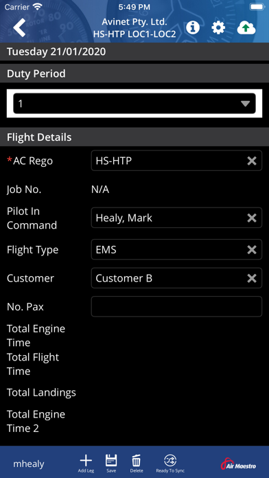Air Maestro: Flight & Duty Screenshot