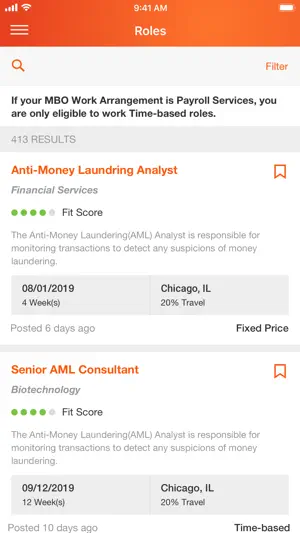 PwC Talent Exchange screenshot 4