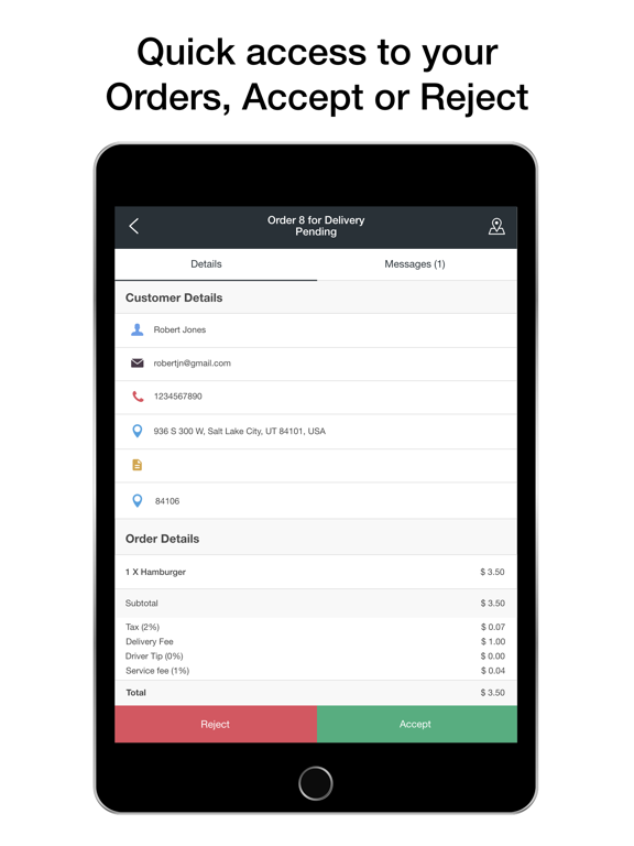 Screenshot #5 pour Grab N Grub Vendor App