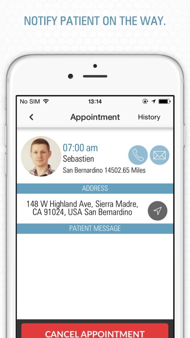 PriveMD - Doctor iPhone screenshot 4 - Medical app