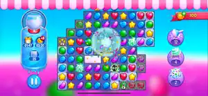 Candy Jewel World Match 3 screenshot #1 for iPhone