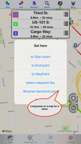 Navi DirectionsX screenshot