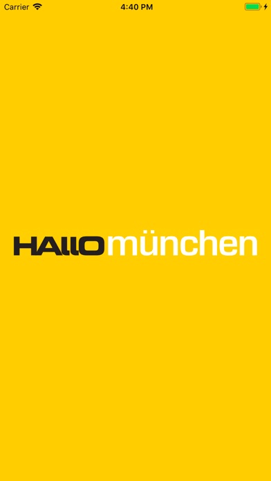 Screenshot #1 pour Hallo München Magazin App
