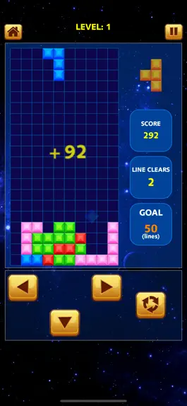 Game screenshot Galaxy Block Game hack