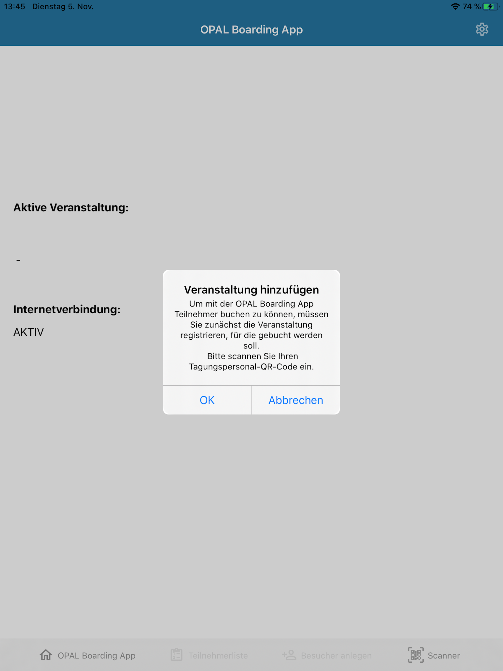 OPAL CRM Boarding App