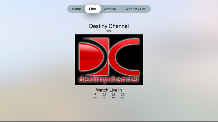 Screenshot #2 pour Destiny Channel