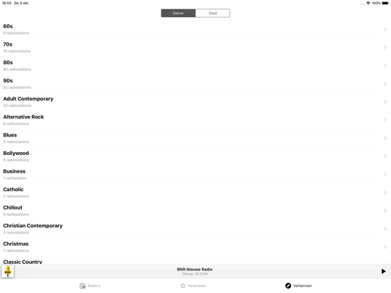 Radio FM Netherlands iPad screenshot 4 - Music app