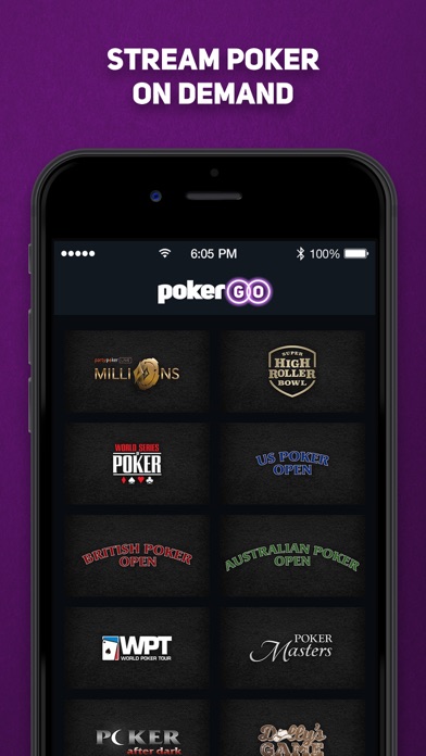 PokerGO: Stream Poker TV Screenshot