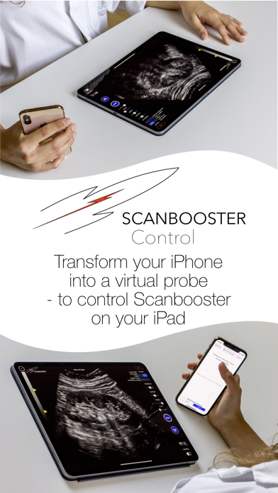 Scanbooster Control sonography Screenshot