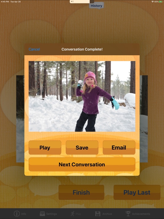 ConversationBuilder™ iPad screenshot 7 - Education app