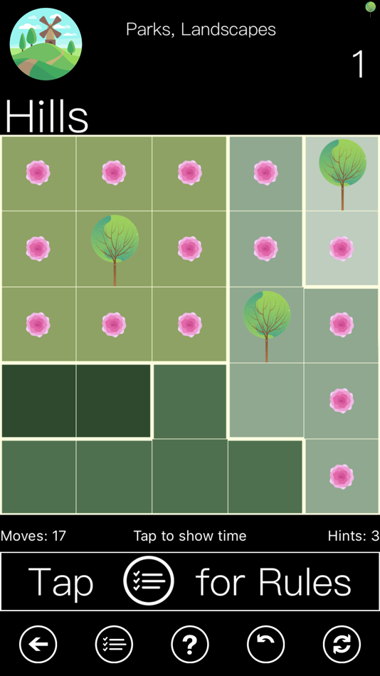 #4. Parks Landscapes - Logic Game (iOS) Bởi: Andrea Sabbatini