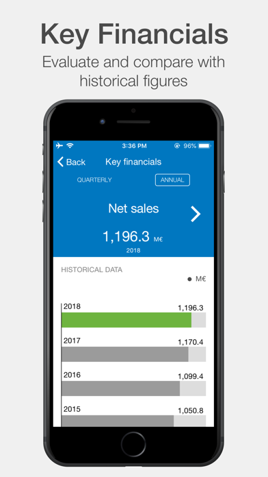 Uponor Investor Relations Screenshot