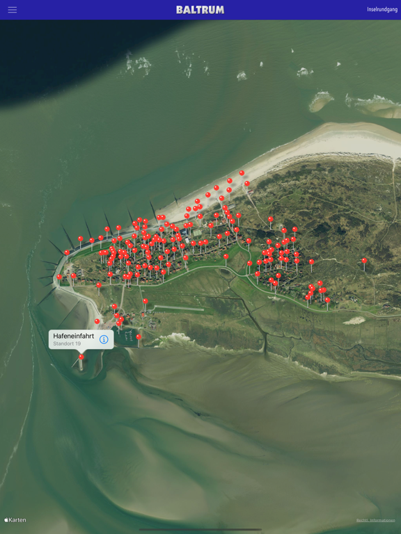 Baltrum App iPad screenshot 5 - Travel app