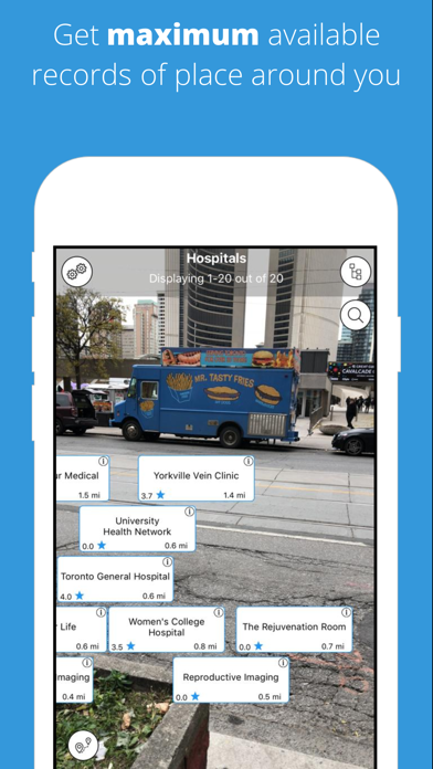 Explore Nearby iPhone screenshot 1 - Travel app