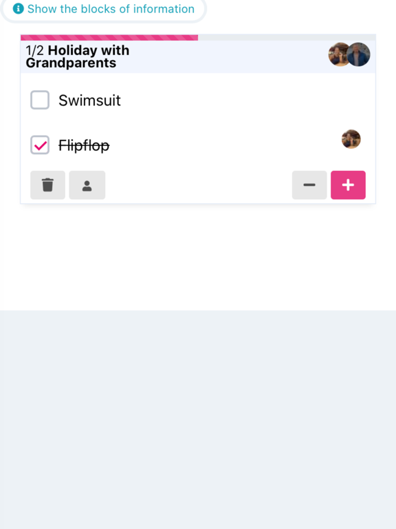 2ForKids iPad screenshot 9 - Productivity app