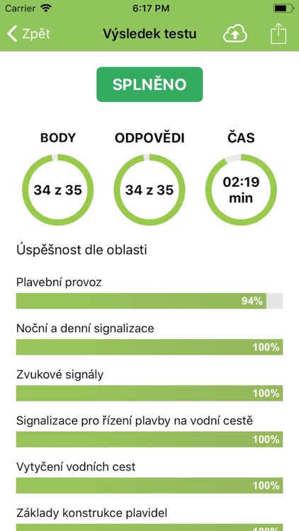 Kapitánské zkoušky - testy screenshot-4