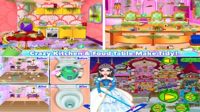 Ice Princess Big House Cleanup Screenshot