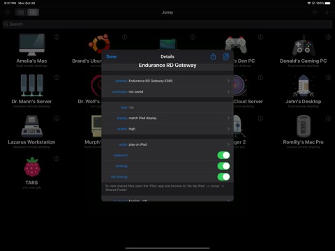 Jump Desktop (RDP, VNC, Fluid)のおすすめ画像3