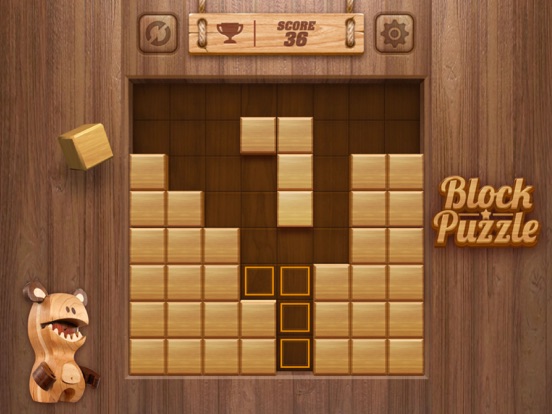 Wood Cube Puzzle iPad app afbeelding 5