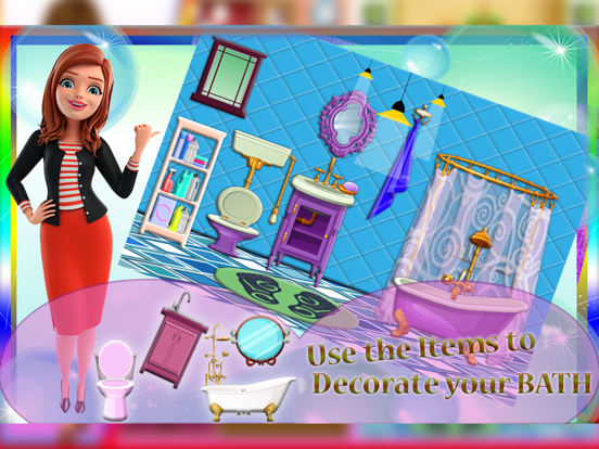 Dreamy Doll House Decoration iPad screenshot