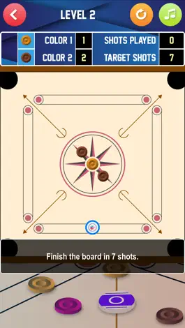 Game screenshot Carrom Mania apk